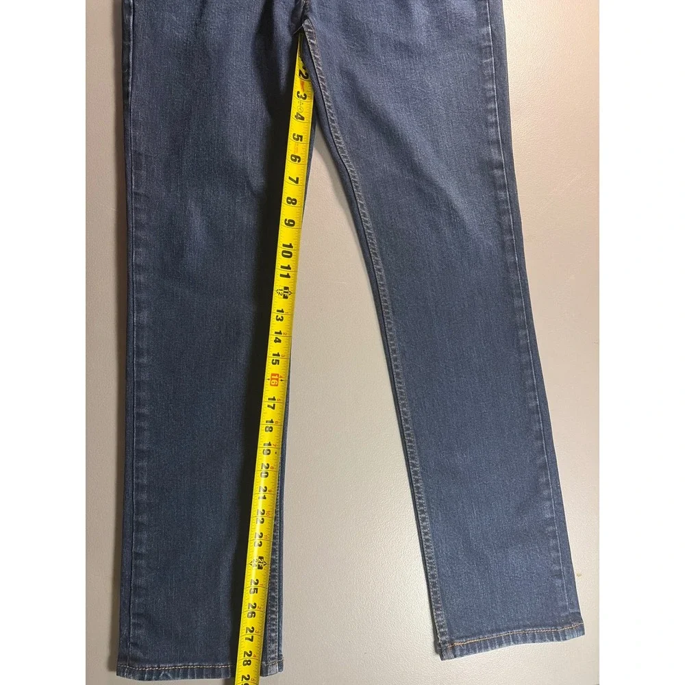 Levi's 511 Slim Fit Jeans Mens 34x32 Dark‎ Wash Blue Denim Stretch Casual Pants